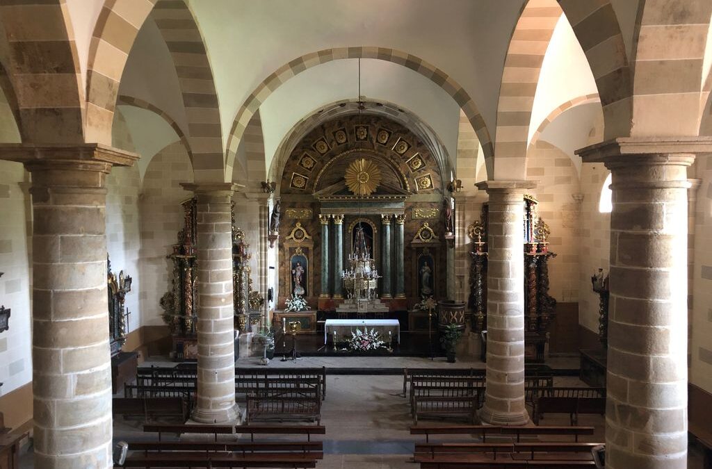 ¿Sabías que en el pórtico Santo Tomás de Ziortza hay una capilla dedicada a la patrona de Venezuela?
