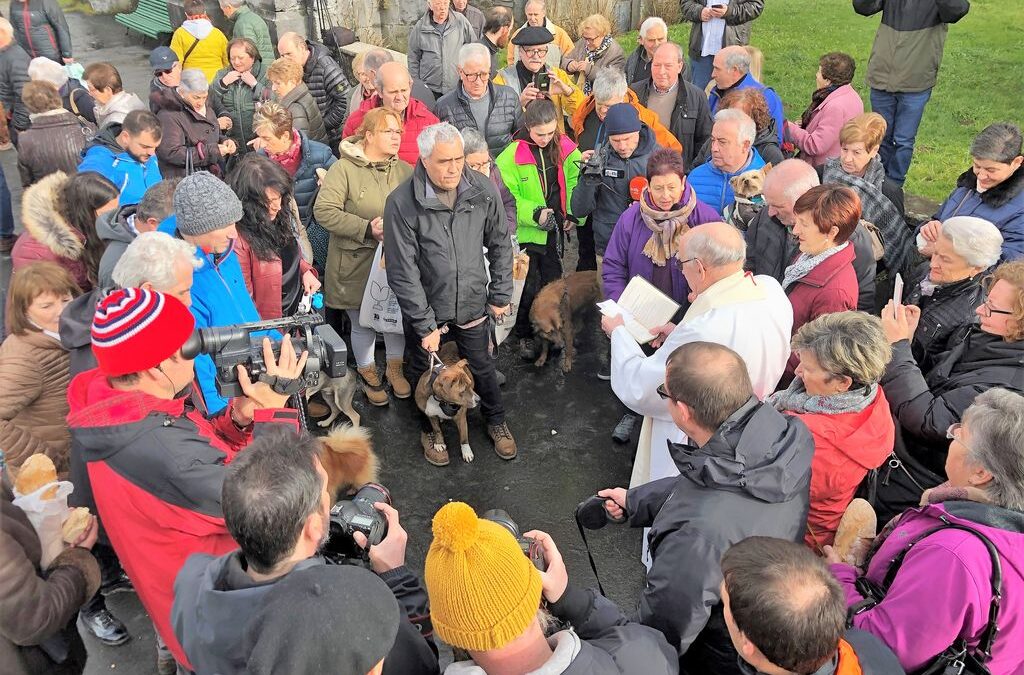 Suspendidas las bendiciones de animales, en San Antón, de Bilbao, debido a la pandemia