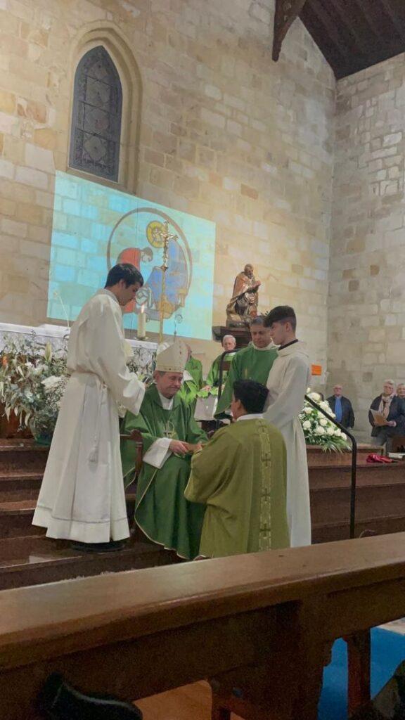 Ordenación diaconal Marco Antonio Muñoz
