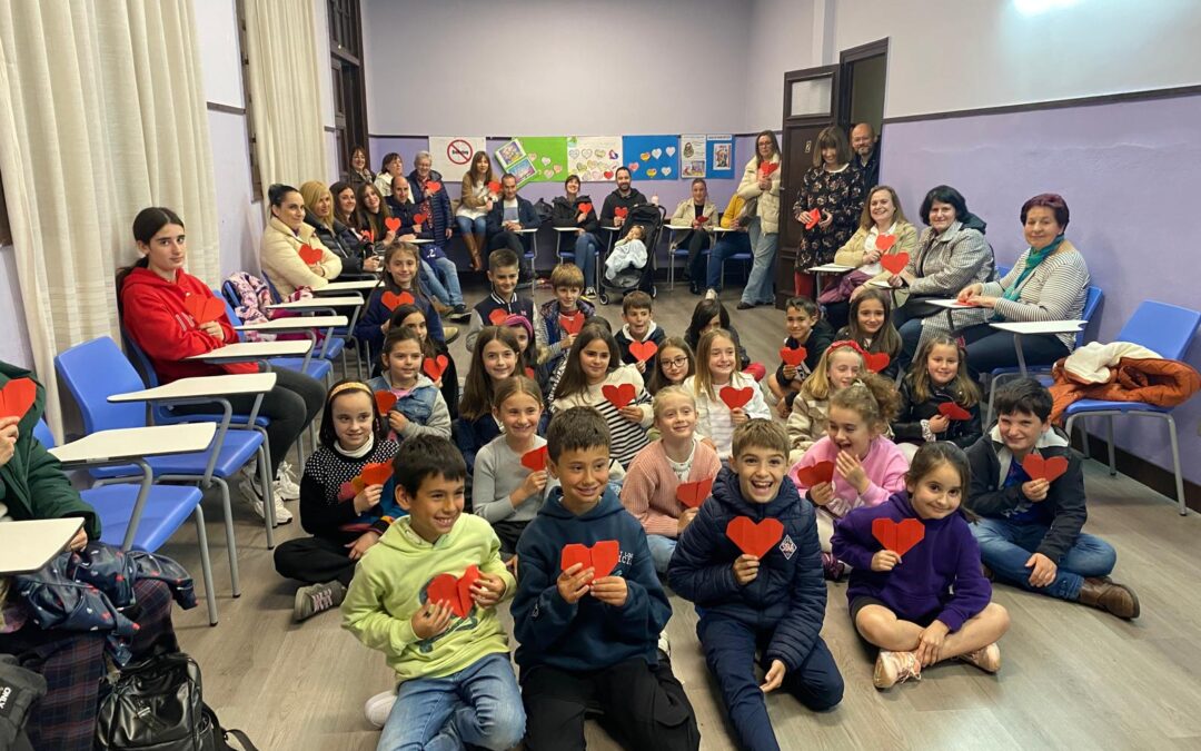 Celebración de la jornada de los niños y niñas en Amorebieta