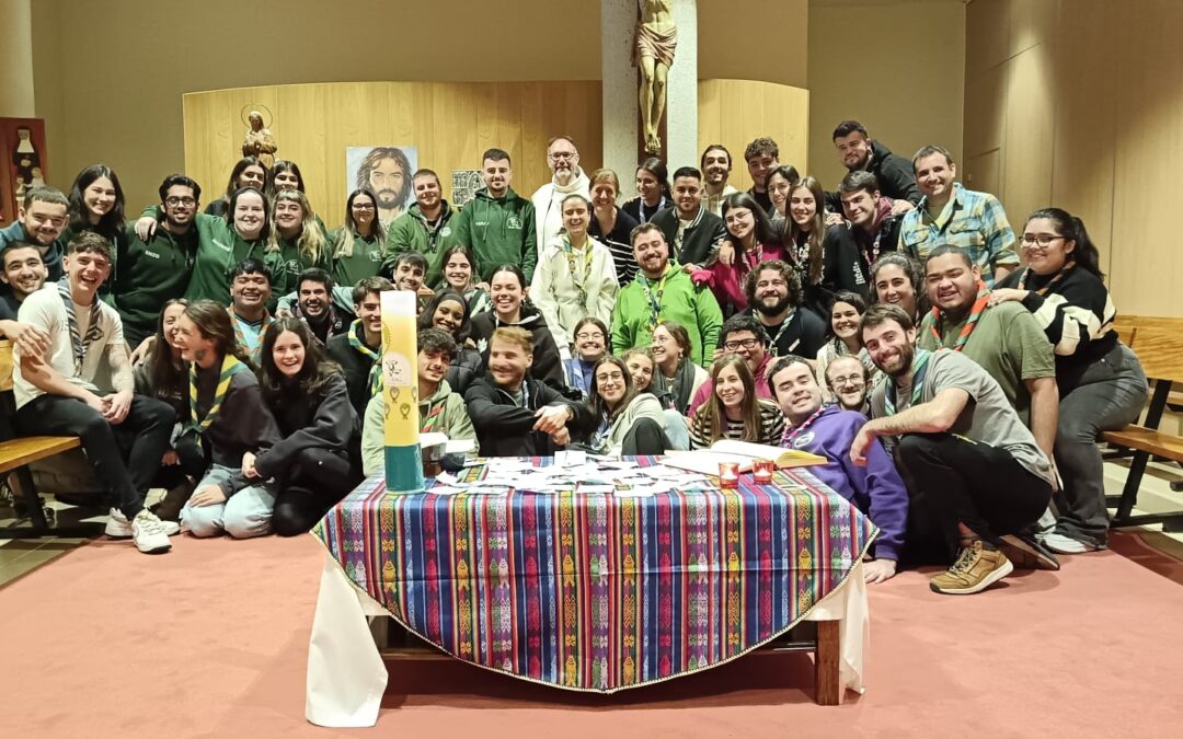 Más de 50 jóvenes de la vicaría I, de retiro en Portugalete