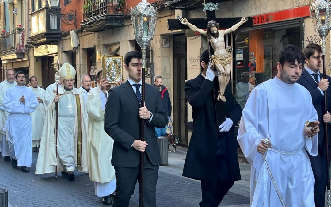 Las imágenes del inicio del Año Santo en Bizkaia