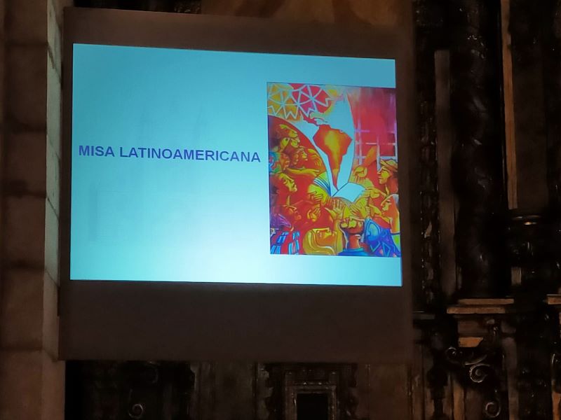 Misa latinoamericana en Igorre