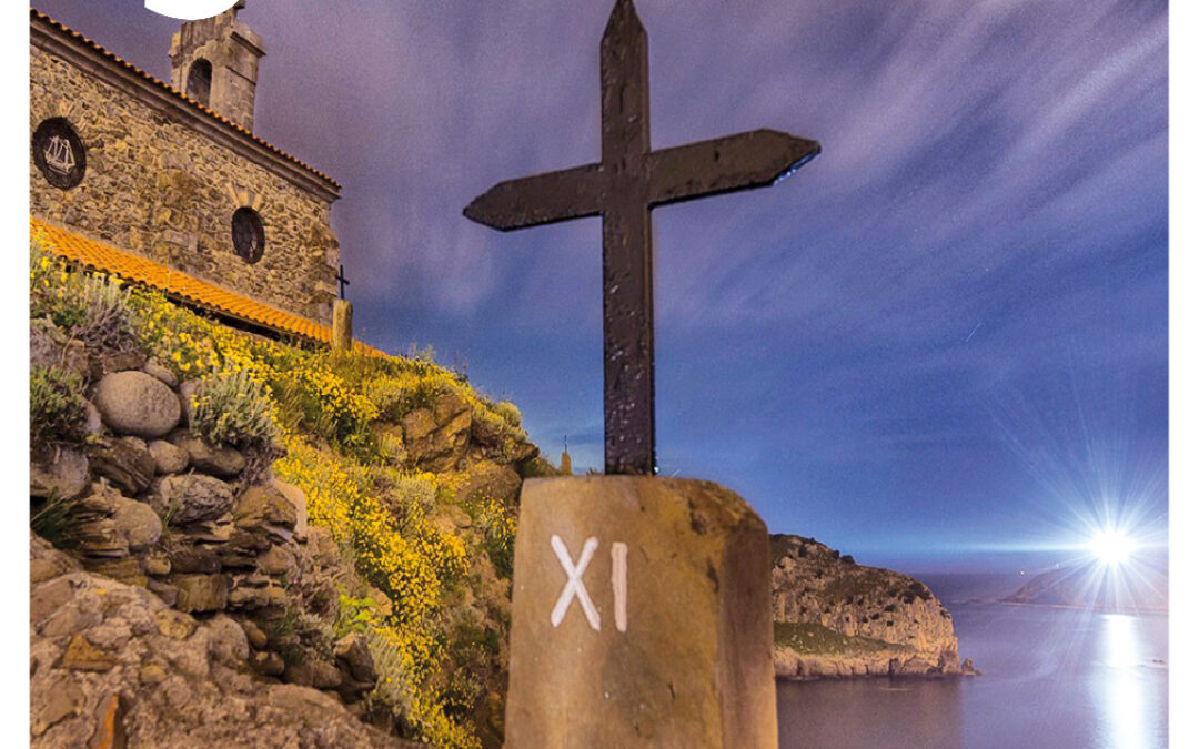 Misa de fin de año en San Juan de Gaztelugatxe