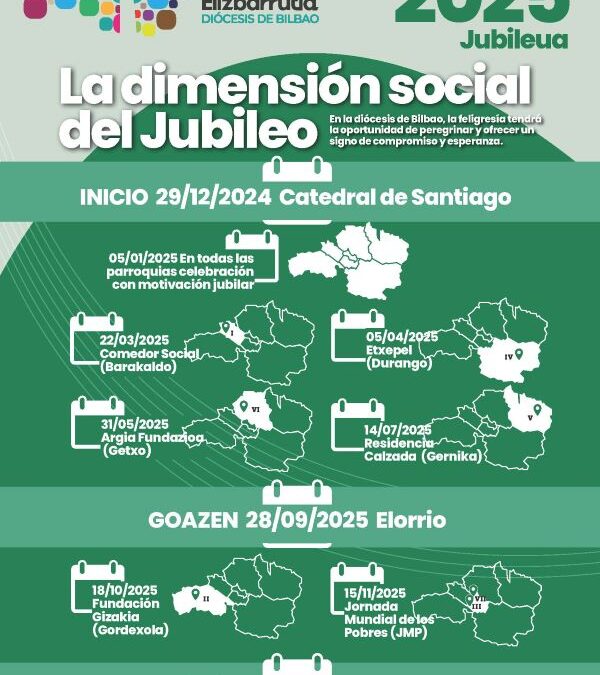 Las parroquias de Bizkaia inician mañana el Año Santo