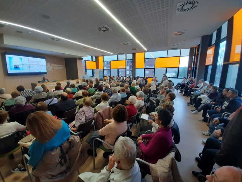 Julio Gómez, durante su intervención