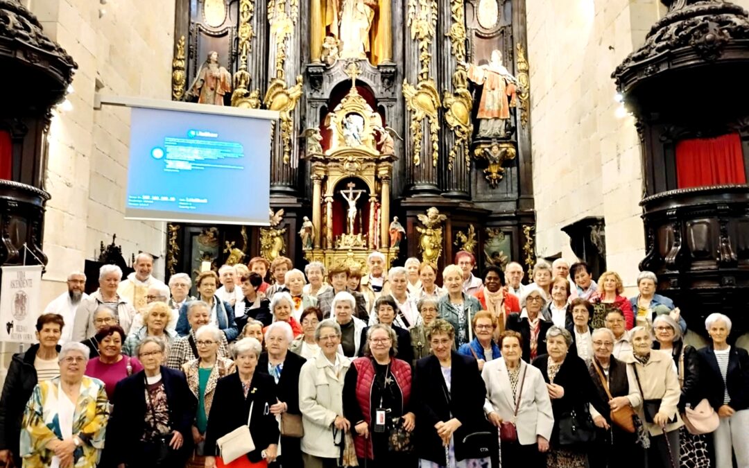 Mª Jesus Beascoechea, “Vida Ascendente-Bizian Gora” mobimentuko presidente barria