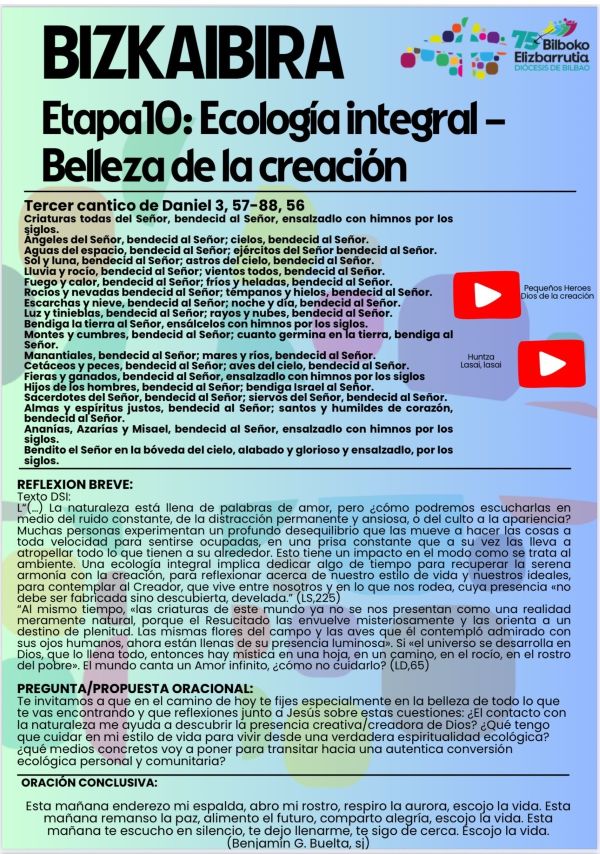 10. etapako otoitzaldia