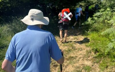 Jornada lúdica organizada por el grupo «Caminantes» de Sestao