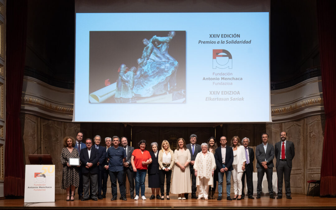 La fundación Antonio Menchaca reconoce al centro de Formación Otxarkoaga en sus premios solidarios