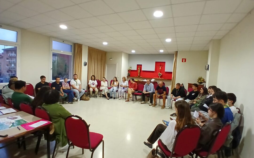 Los jóvenes de la vicaría I, reflexionan sobre el «Gazte plana»