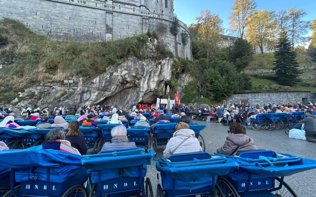 La peregrinación a Lourdes en imágenes