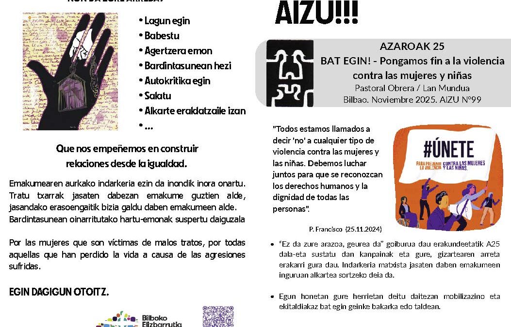 Aizu!!! nº 99 Arazoak 25 BAT EGIN!