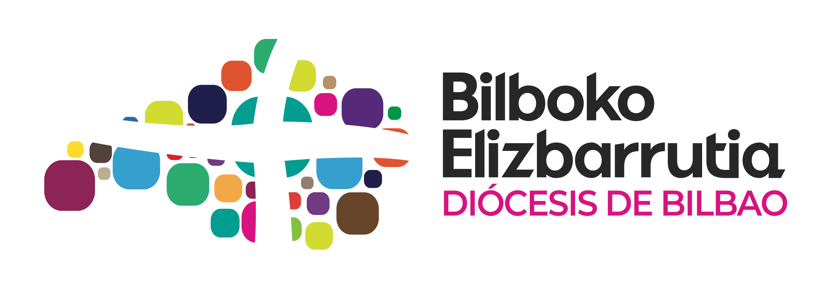 Logo obispado morado