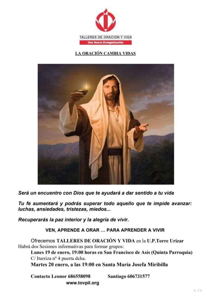 "Otoitza eta Bizitza" tailerrak