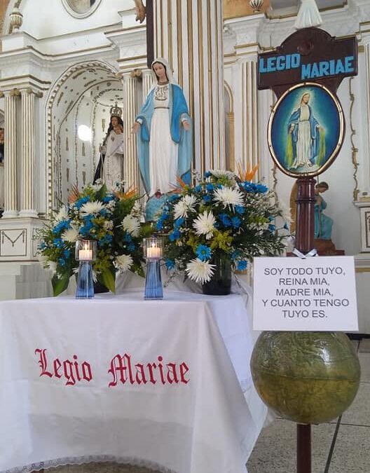 Mariaren Leginoaren “Acies” jaia, bihar, San Nikolasen