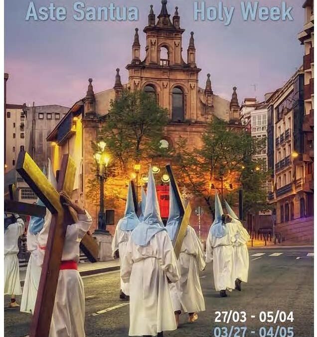 14 procesiones y un Vía Crucis recorrerán las calles de Bilbao desde hoy
