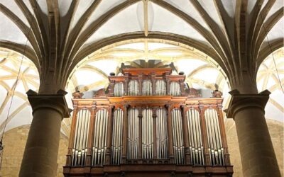 El órgano de San Vicente recupera su sonido tras dos años de restauración
