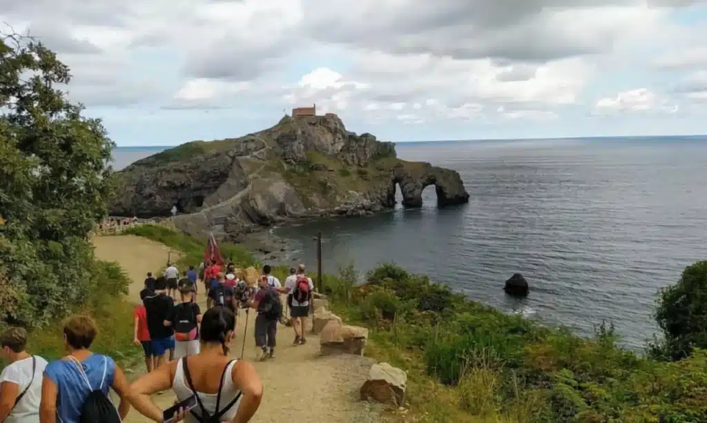 Peregrinación San Juan de Gaztelugatxe Arrieta