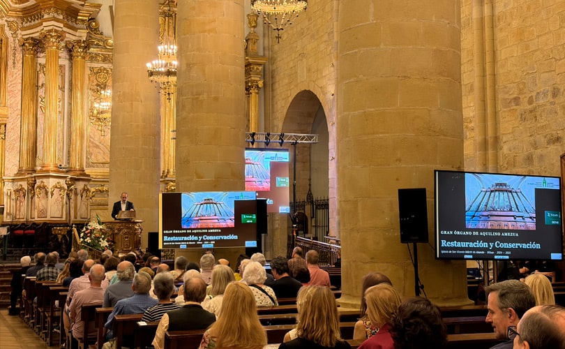 Dos conciertos por la reinauguración del órgano de San Vicente
