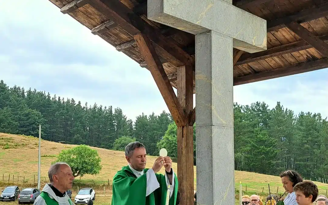 Eucaristía en el lugar donde nació Francisco de Beraskola