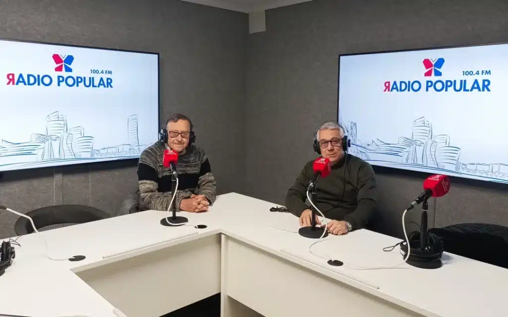 Iñaki Larrea y Manuel Heredia
