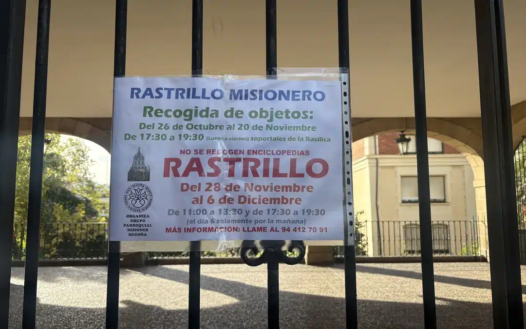 Comienza la recogida de objetos para el Rastrillo de Begoña