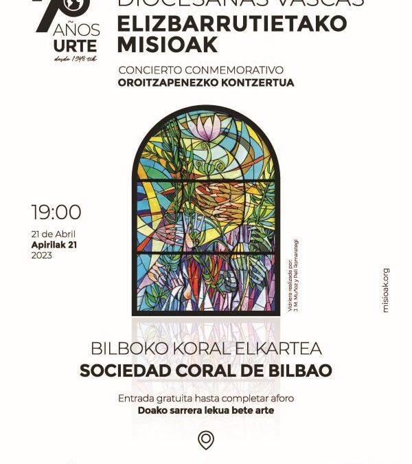 Concierto conmemorativo del 75 aniversario de Misiones Diocesanas