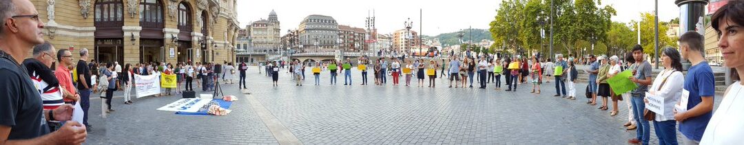 Recuerdo por las 1.500 personas que han fallecido intentando llegar a Europa