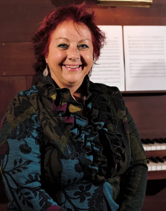La organista uruguaya Cristina García Banegas actuará mañana en Santa María de Durango