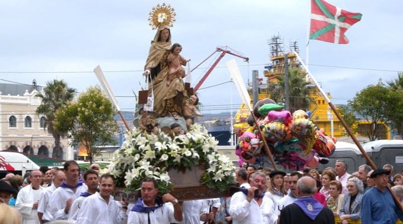 El obispo acudirá hoy a Barakaldo y Santurtzi, en el día de la Virgen del Carmen
