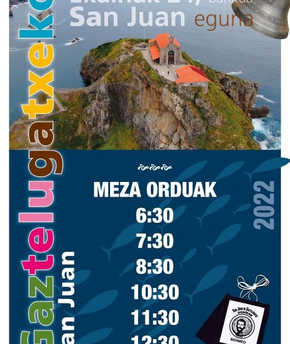 Tras dos años sin misas, las celebraciones vuelven a Gaztelugatxe por San Juan