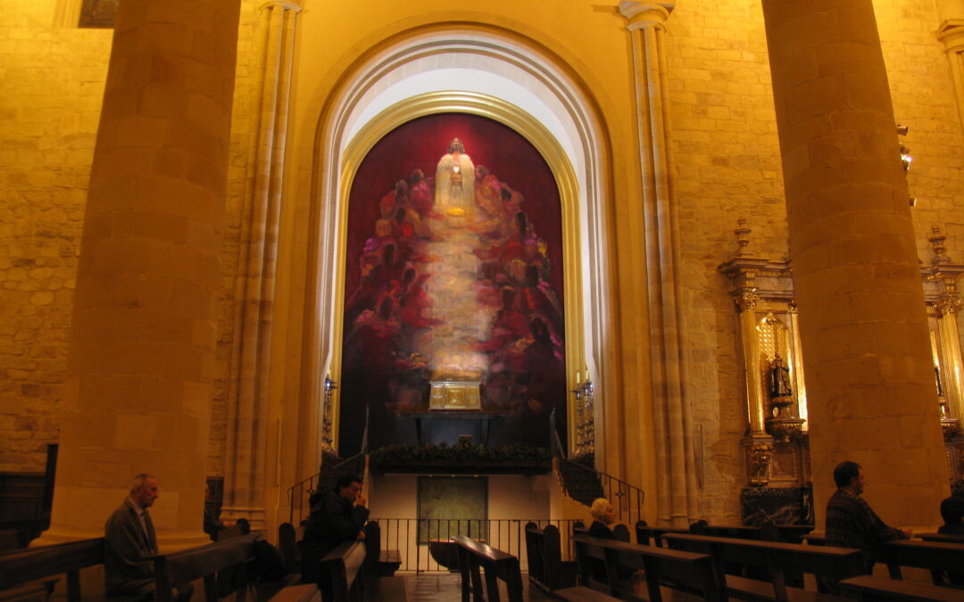 Esta tarde se inaugura un mural de Iñaki García Ergüin en la parroquia de san Vicente