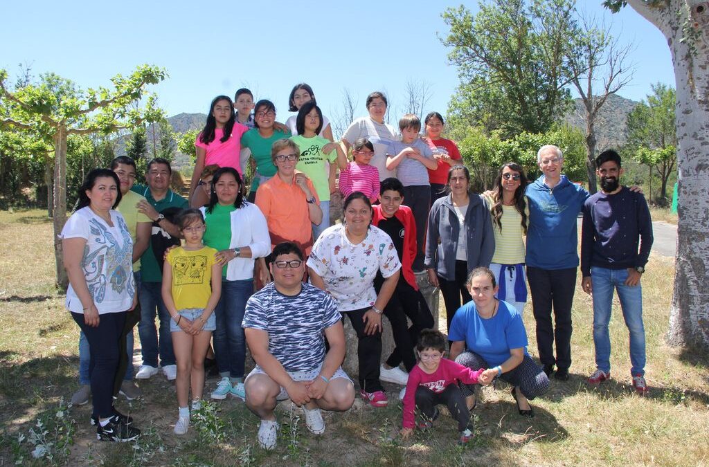 Encuentro de familias de Sestao, en Poza de la Sal