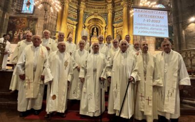Los presbíteros de Bizkaia celebran sus aniversarios sacerdotales
