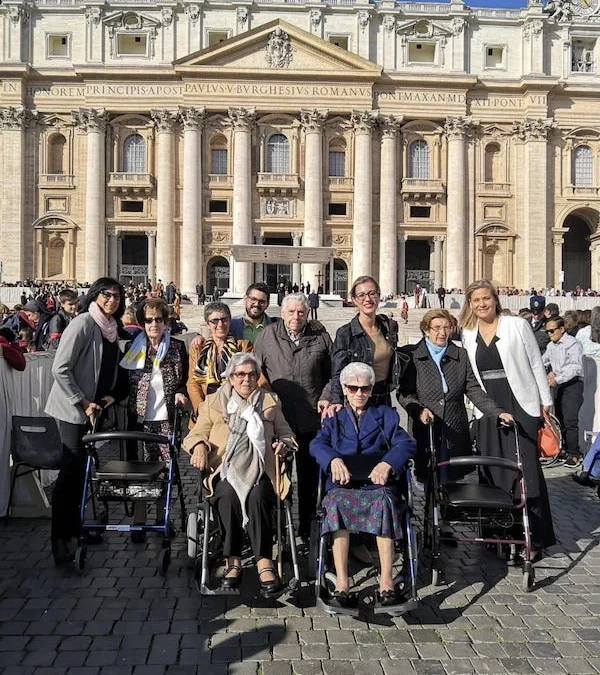 En la Audiencia del Papa gracias al programa “Último deseo”