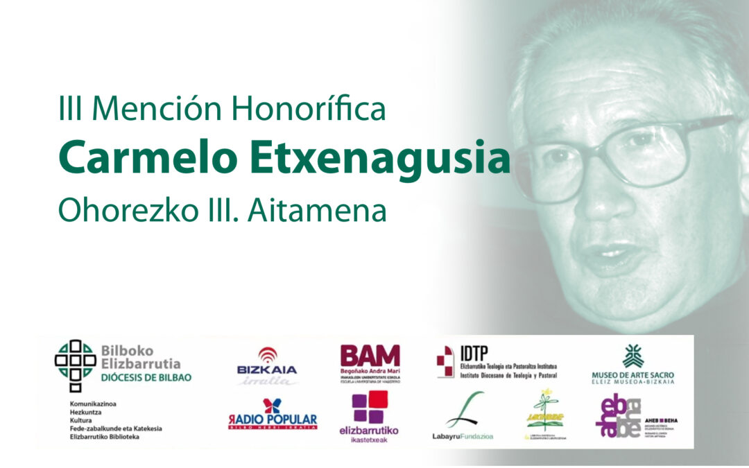 Emisión en directo del acto de entrega de la III edición de la Mención Honorífica “Carmelo Etxenagusia”