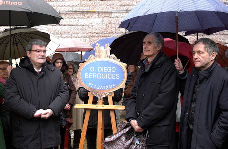 D. Diego Berguices ya está en el callejero de Bilbao