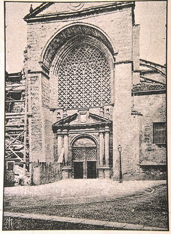 Portada vieja de la catedral de Santiago