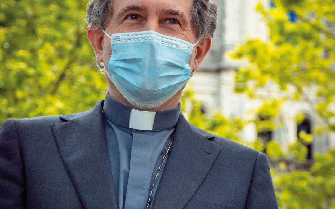 Portada para Mons. Segura, en el último número del curso de Alkarren Barri