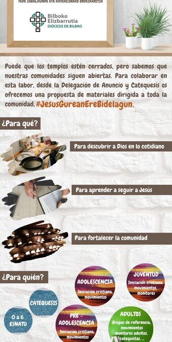 Aunque los templos estén cerrados, las comunidades están abiertas