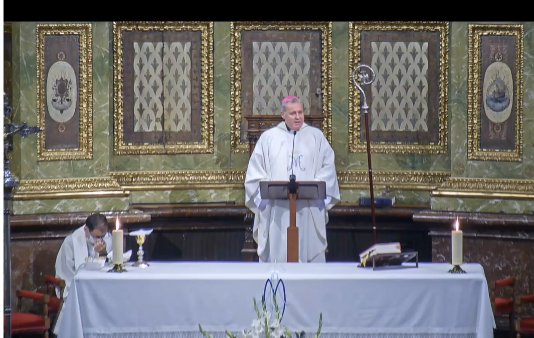 «Traigo ante la Virgen todos los sufrimientos de la Diócesis»