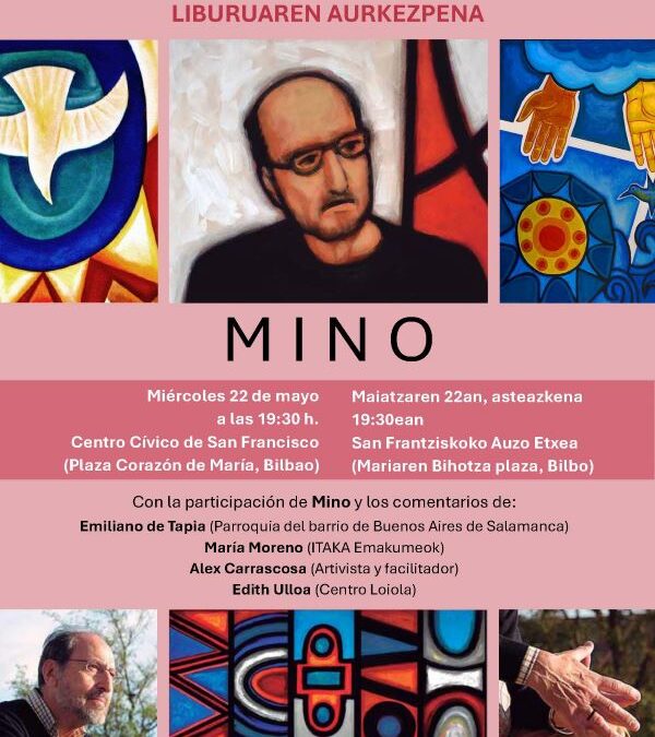 Presentación del libro «Mino», sobre la obra del claretiano Maximino Cerezo