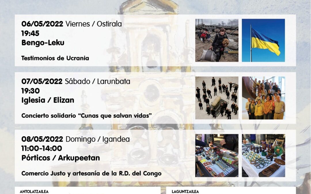 Fin de semana solidario en San Vicente de Abando en Bilbao