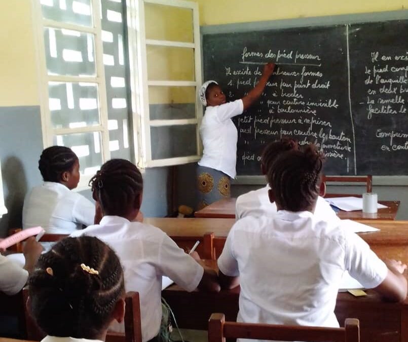 Escuela de Formación mujeres jóvenes en R.D. Congo, impulsada desde Portugalete