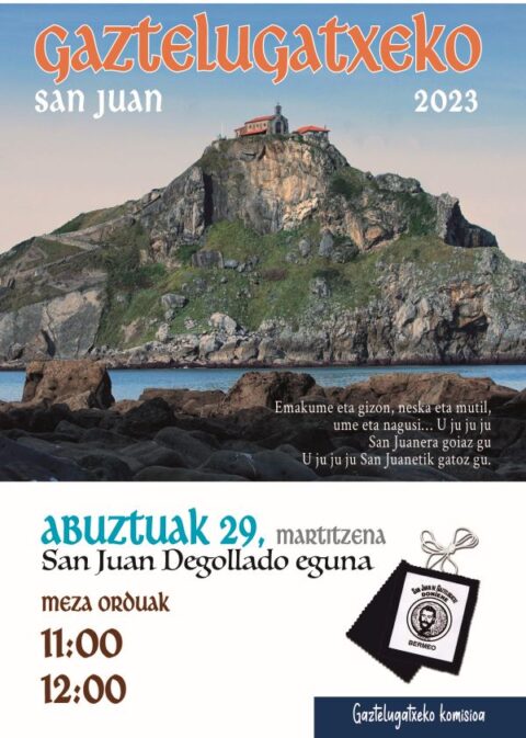 La ermita de Doniene abierta para celebrar San Juan Degollado