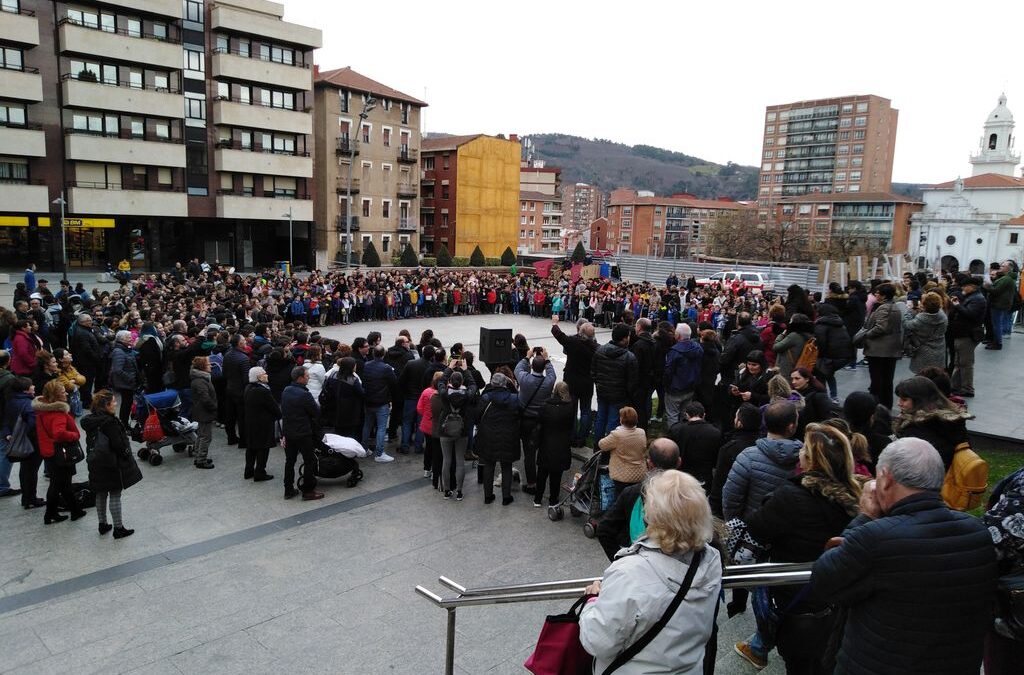 Celebración del Día de la Paz en la Unidad Pastoral San Fausto