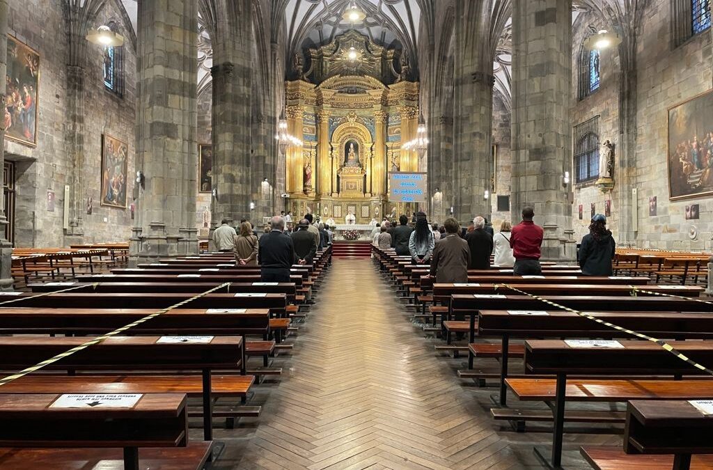 Galería de imágenes de la celebración de la Jornada por las Vocaciones, ayer en Begoña
