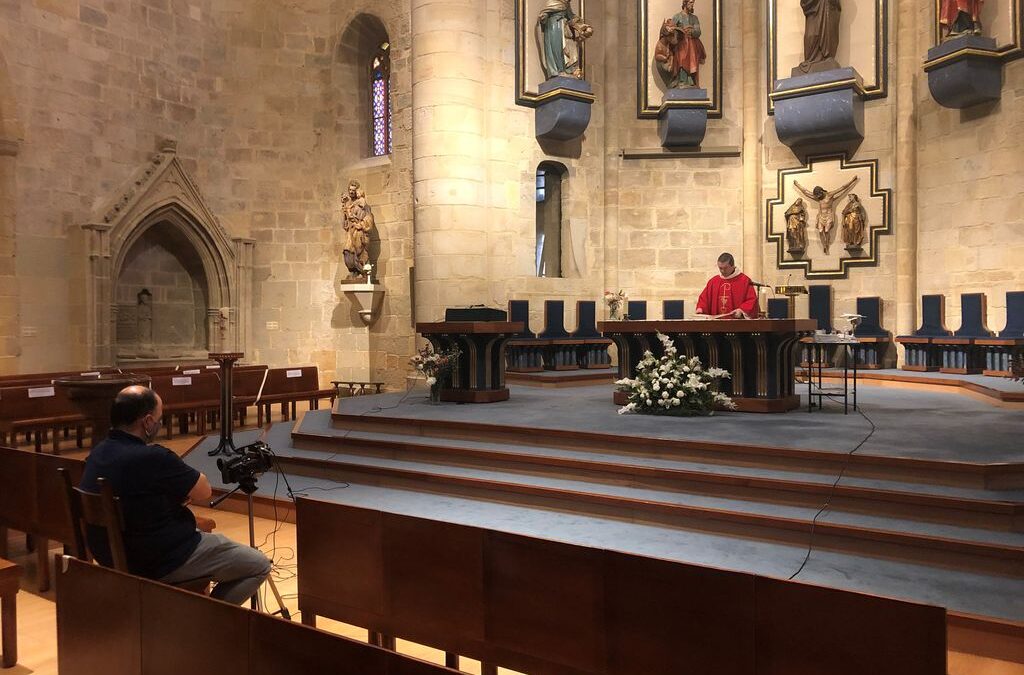 Misa de `visperada´ en Gernika, con aforo limitado