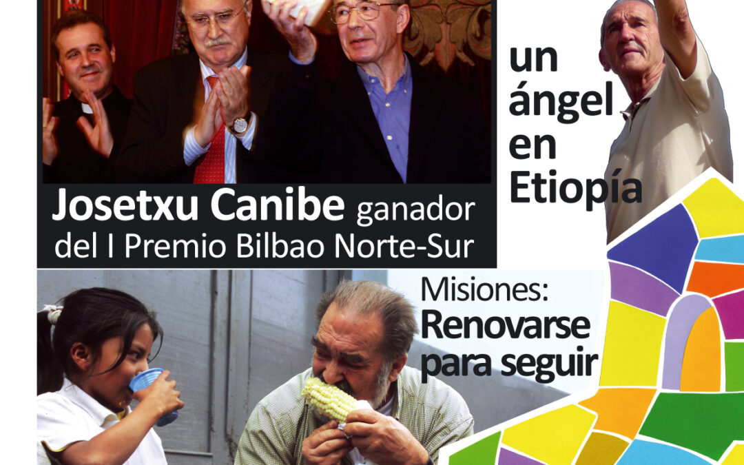 Renovar las Misiones, el premio Norte-Sur a Josetxu Canibe y un testimonio desde Etiopía son algunos contenidos del nuevo Alkarren Barri